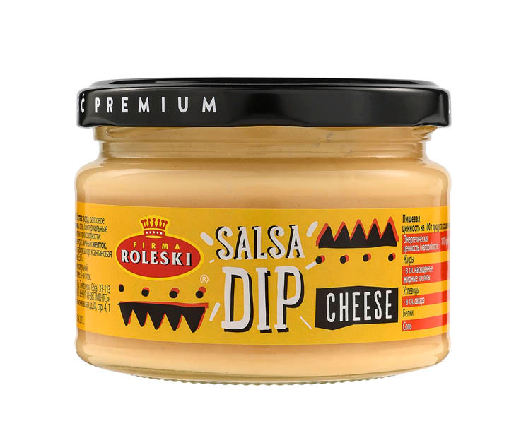 Соус Roleski Salsa Dip Cheese сырный, 220мл