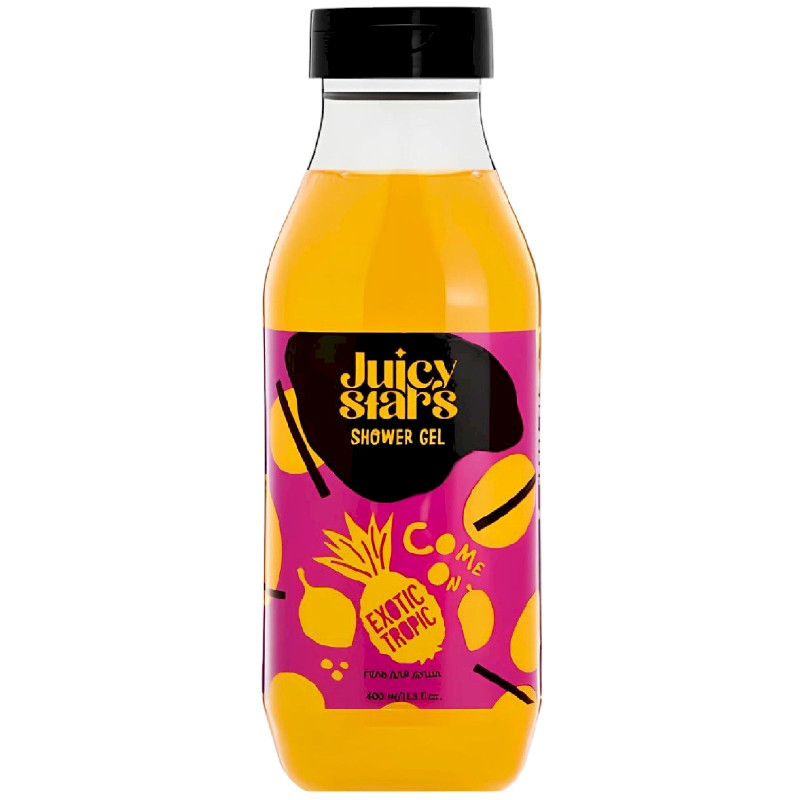 Гель для душа Juicy Stars Камон экзотик тропик, 400мл