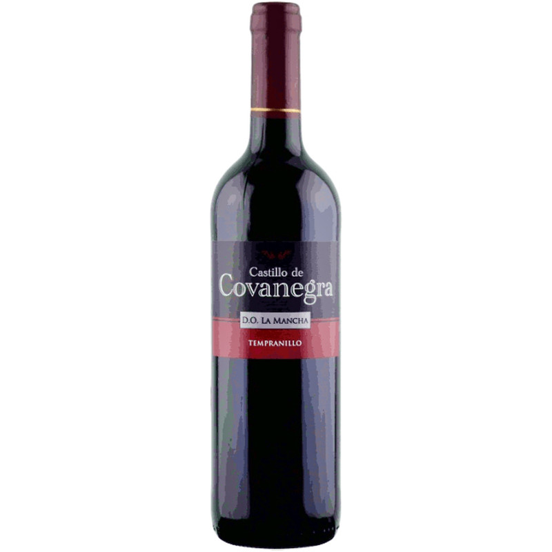 Вино сортовое ординарное Castillo de Covanegra Tempranillo красное сухое 12.5%, 750мл