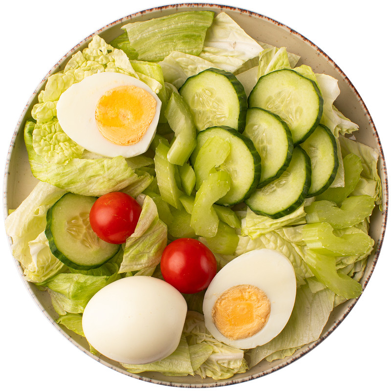Закуска с яйцом и овощами, 150г