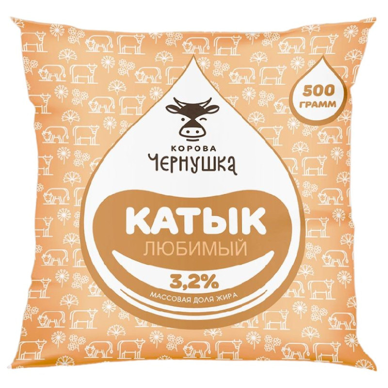 Катык Корова Чернушка 3.2%, 500г