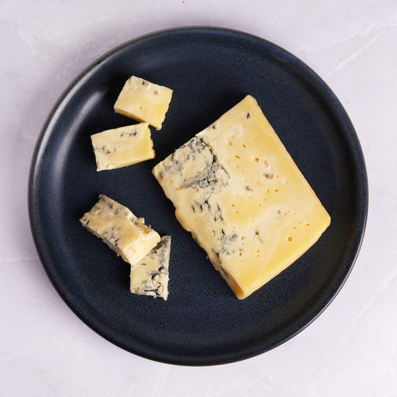 Сыр Альдини Горгонзола Пиканте с голубой плесенью 49%, 150г — фото 1