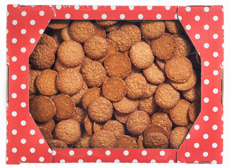 Печенье Мон Шарне Шармики сдобное с кунжутом — фото 1