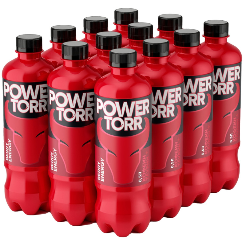 Энергетик Power Torr Red безалкогольный газированный, 500мл — фото 3