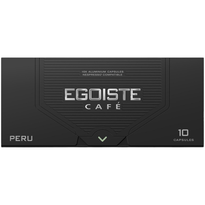 Кофе в капсулах Egoiste Cafe Peru жареный молотый, 10х5г — фото 1