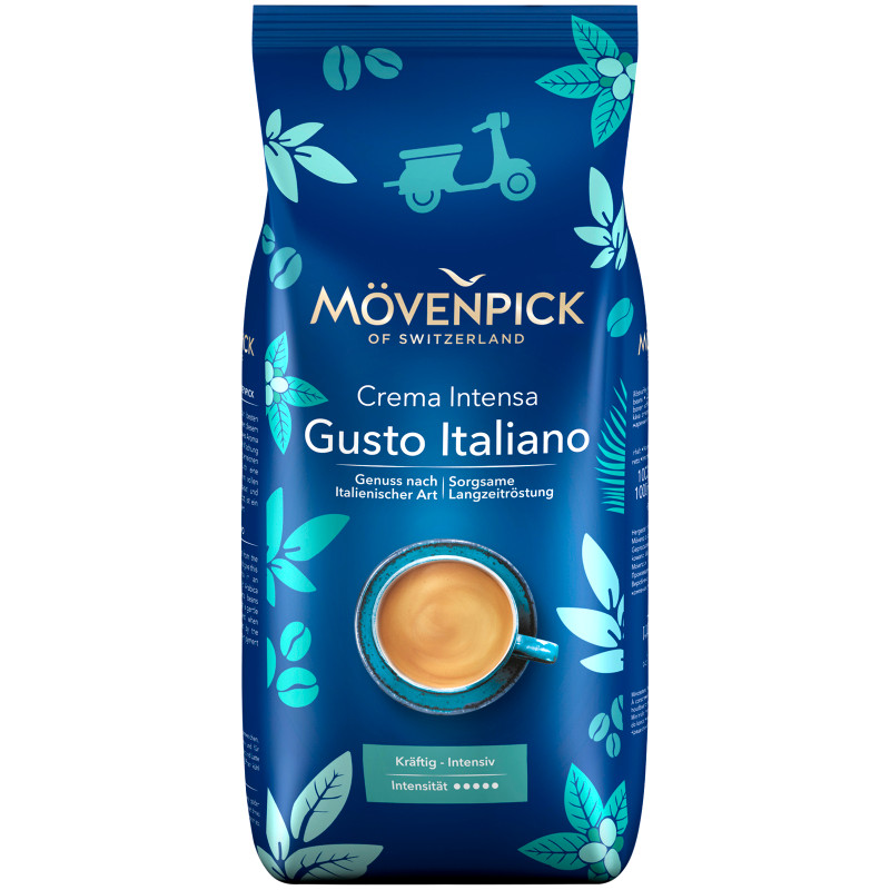 Кофе Movenpick Gusto Italiano зерно, 1кг