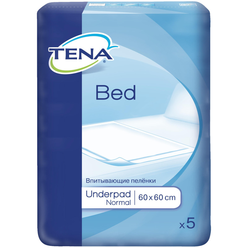 Простыни Tena Bed впитывающие 60х90см, 5шт — фото 1
