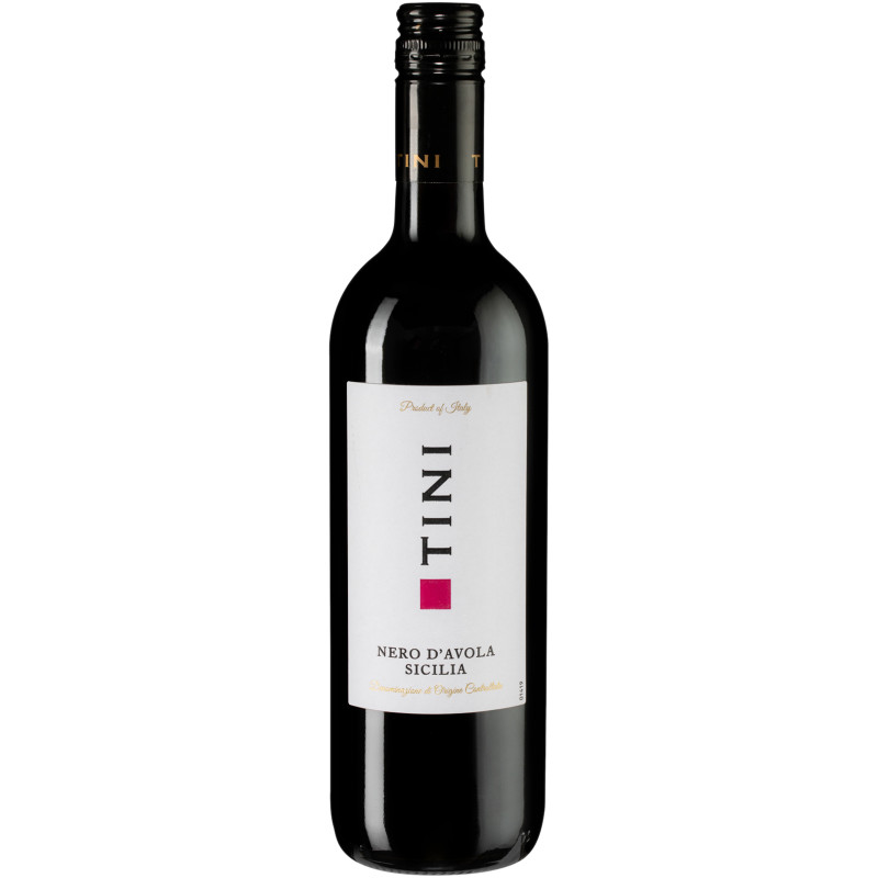 Вино Tini Nero d'Avola 13%, 750мл