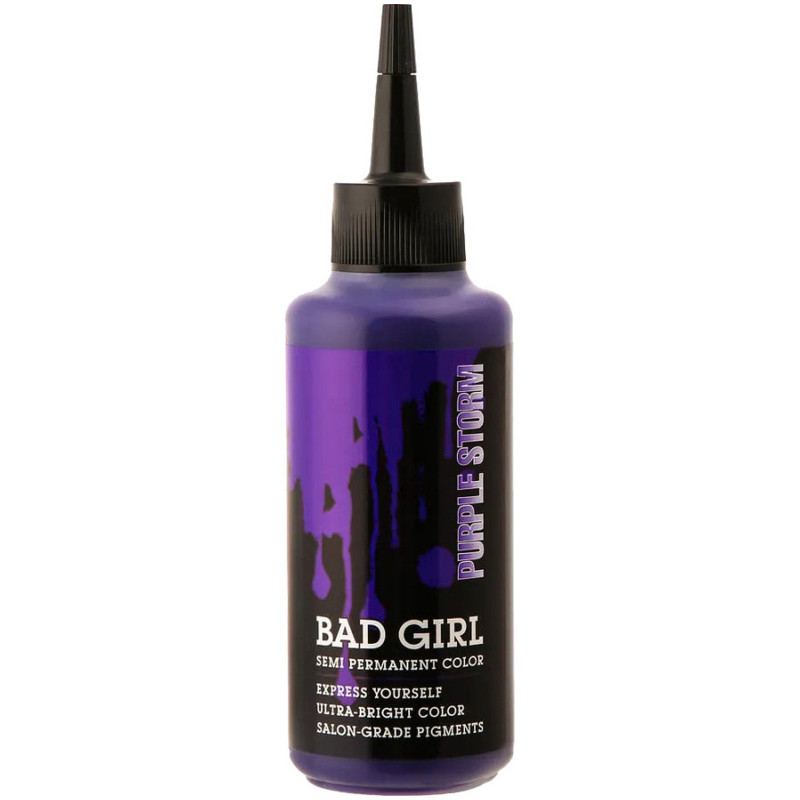 Краска для волос Bad Girl Purple Storm фиолетовый, 150мл — фото 1