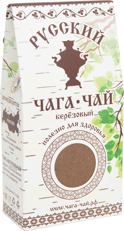 Напиток чайный Русский Иван-чай чага берёзовая, 100г — фото 4