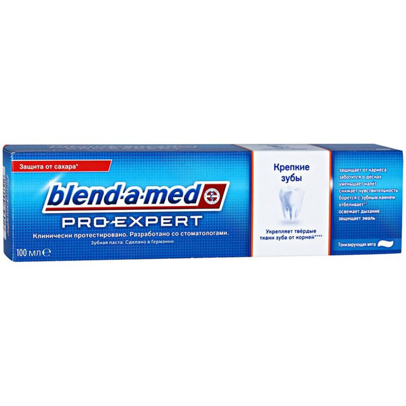 Зубная паста Blend-a-med ProExpert крепкие зубы тонизирующая мята, 100мл