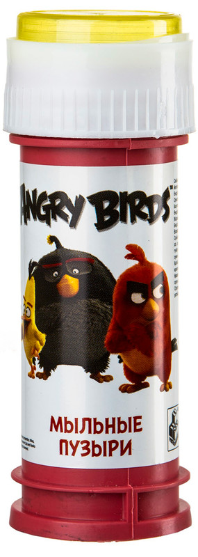 Игрушка Angry Birds для пускания мыльных пузырей