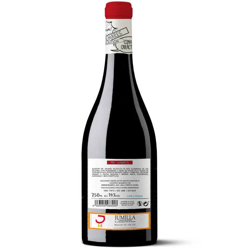 Вино Mr. Jenares Seleccion красное сухое 14%, 750мл — фото 1