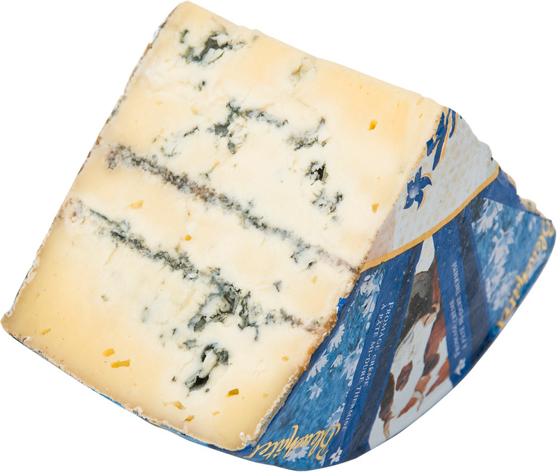 Сыр Margot Fromages полутвёрдый Блюшатель с голубой плесенью 55% — фото 1