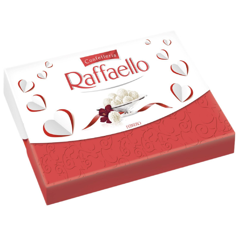 Конфеты Raffaello миндаль и кокос, 90г