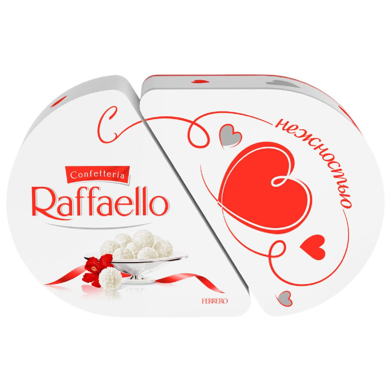 Конфеты Raffaello с миндальным орехом в кокосовой обсыпке, 300г