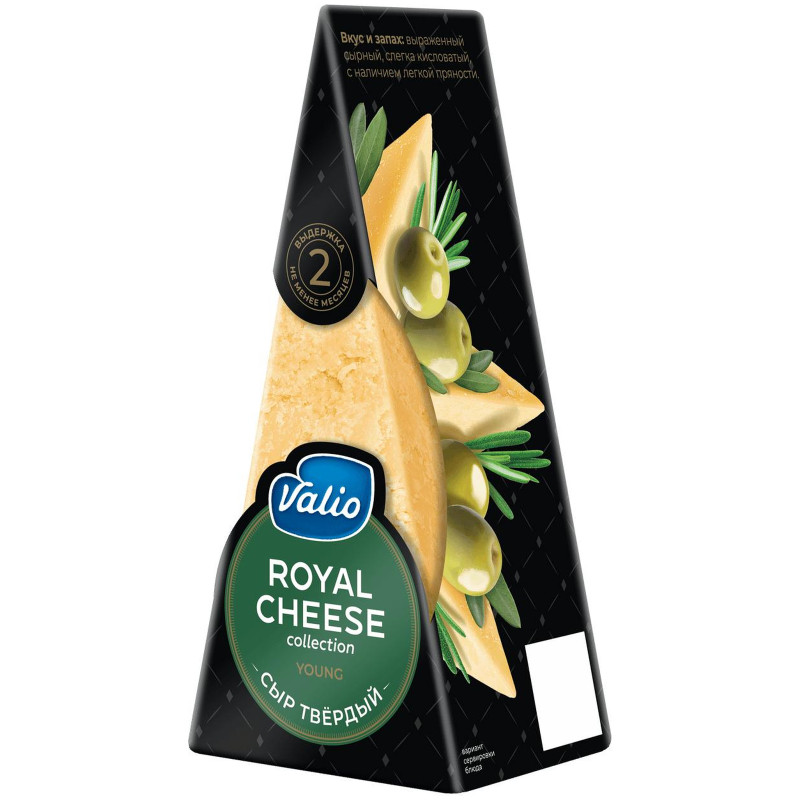 Сыр твёрдый Viola Royal cheese collection Young 40%, 200г — фото 1