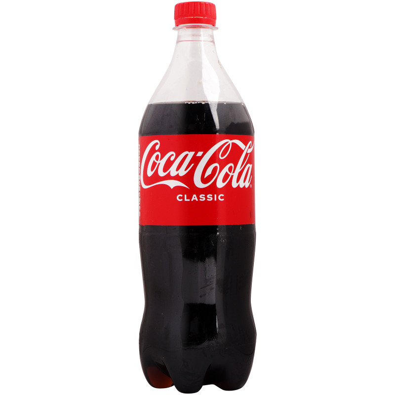 Напиток газированный Coca-Cola безалкогольный, 1л