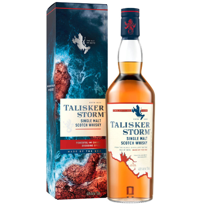 Виски Talisker Storm односолодовый в коробке, 700мл