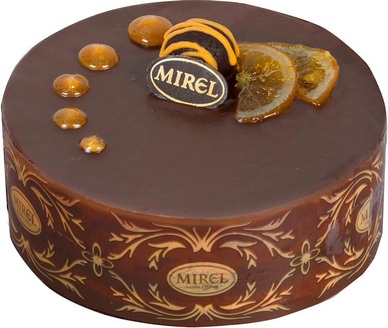 Торт Mirel Шоколадный апельсин, 850г — фото 1