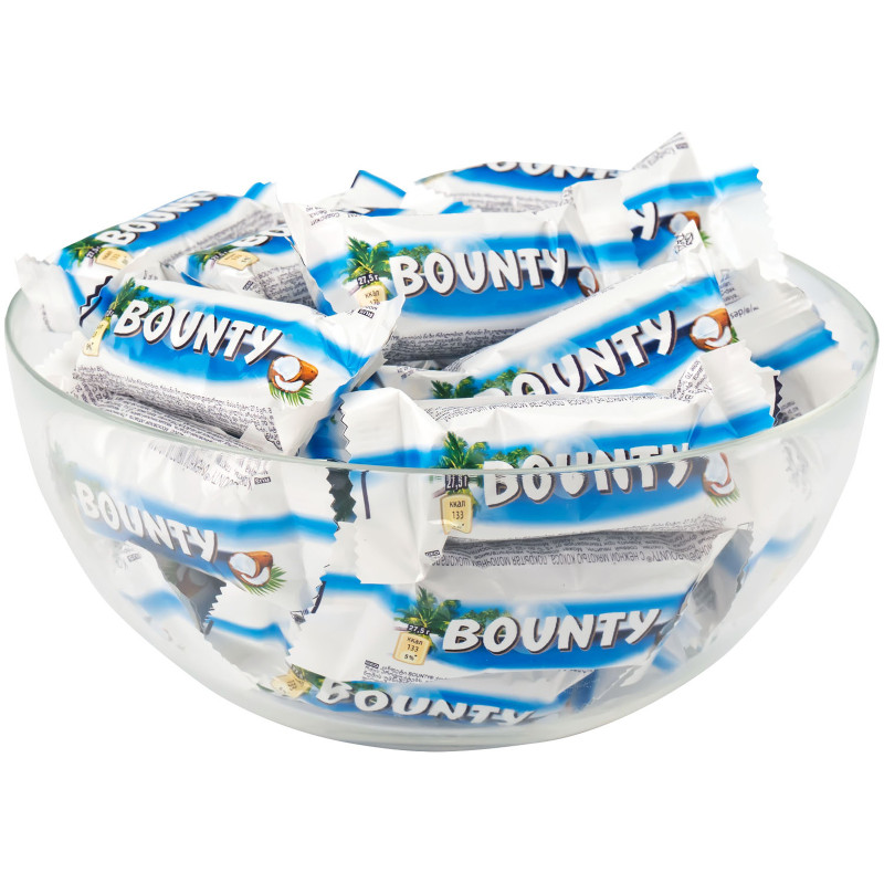 Батончики Bounty с нежной мякотью кокоса в молочном шоколаде — фото 1