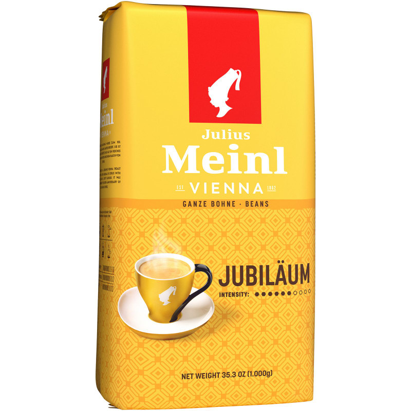 Кофе Julius Meinl юбилейный натуральный жареный в зёрнах, 1кг — фото 1