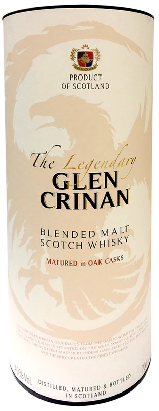 Виски Glen Crinan 40% в подарочной упаковке, 700мл