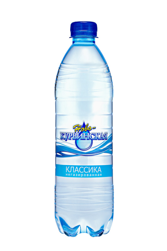 Вода Новокурьинская Классика родниковая питьевая негазированная, 600мл