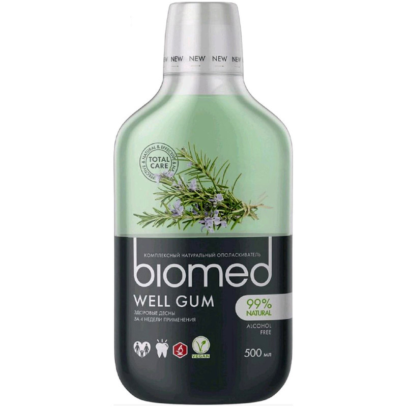 Ополаскиватель для полости рта Biomed Well Gum, 500мл