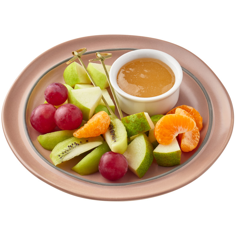 Салат фруктовый с ванильным соусом, 200г — фото 2