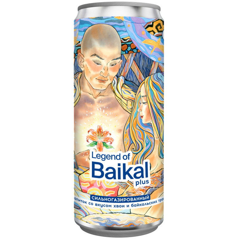 Напиток газированный Legend Of Baikal Plus со вкусом Хвои безалкогольный, 330мл — фото 4
