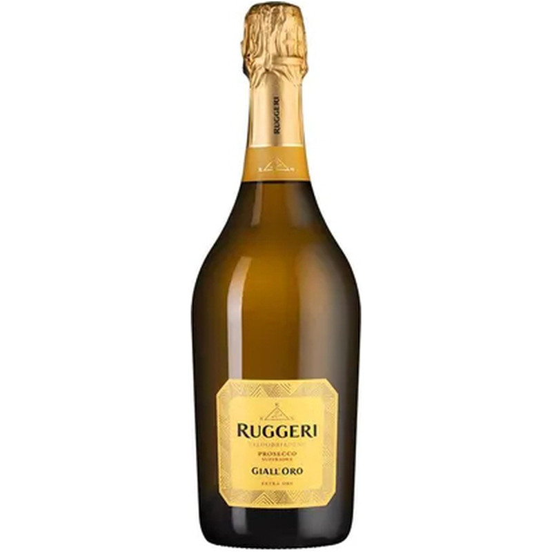 Вино игристое Ruggeri Просекко Супериоре Вальдоббьядене Джалл'оро белое сухое 11%, 750мл