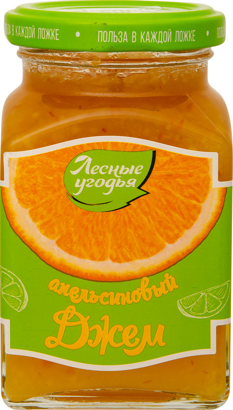 Джем Лесные угодья апельсиновый, 300г