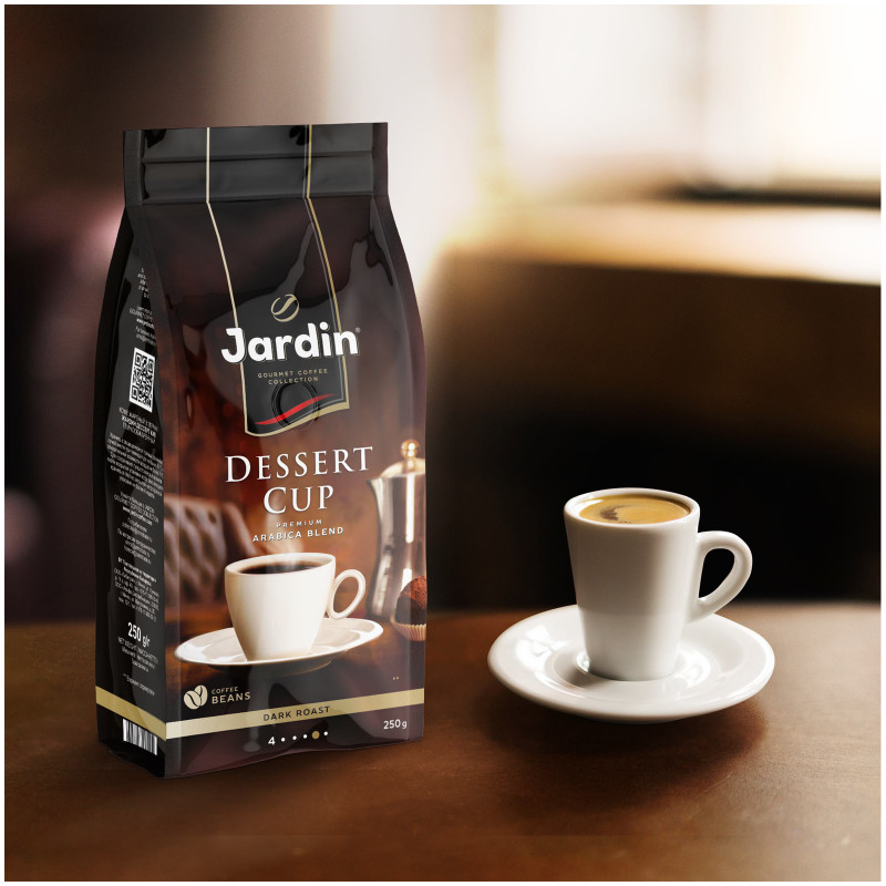Кофе Jardin Dessert Cup в зёрнах, 250г — фото 4