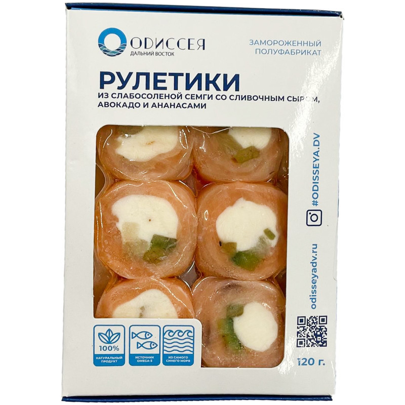 Рулетики из семги с творожным сыром - рецепт автора Сергей Григорьев