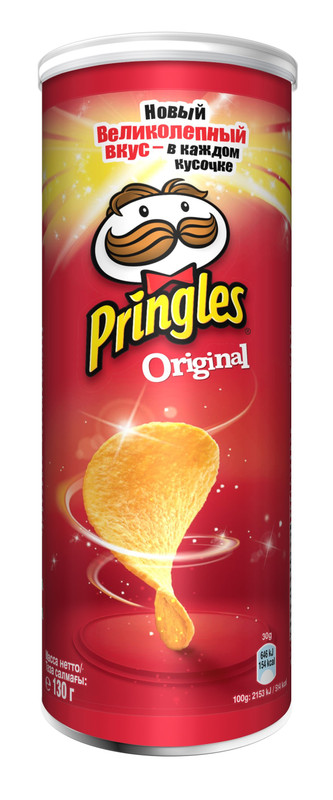 Чипсы картофельные Pringles Original, 130г