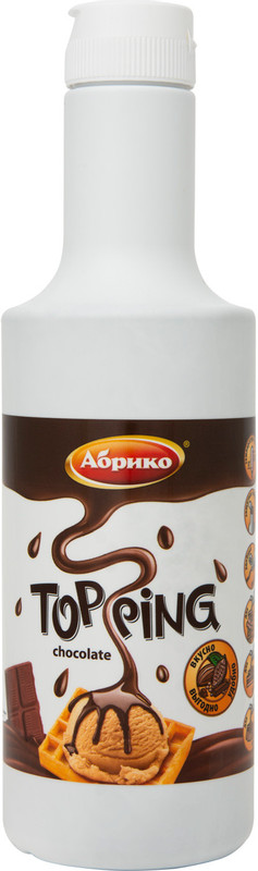 Топпинг Абрико шоколад на молочно-растительном сырье, 600мл