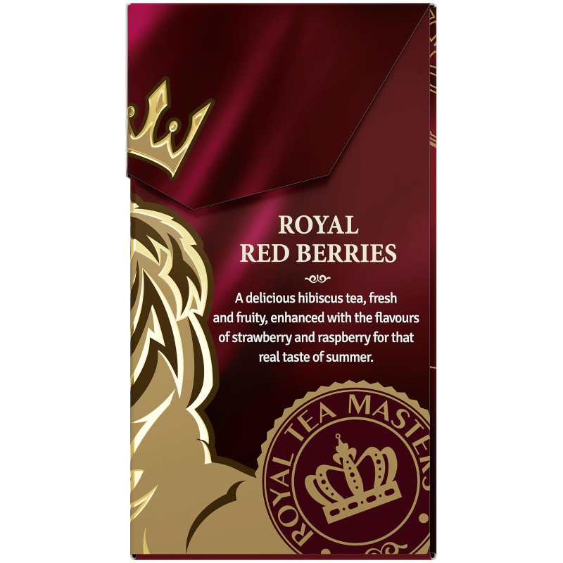 Напиток чайный Richard Royal Red Berries гибискус с кусочками ягод, 20x1.7г — фото 6
