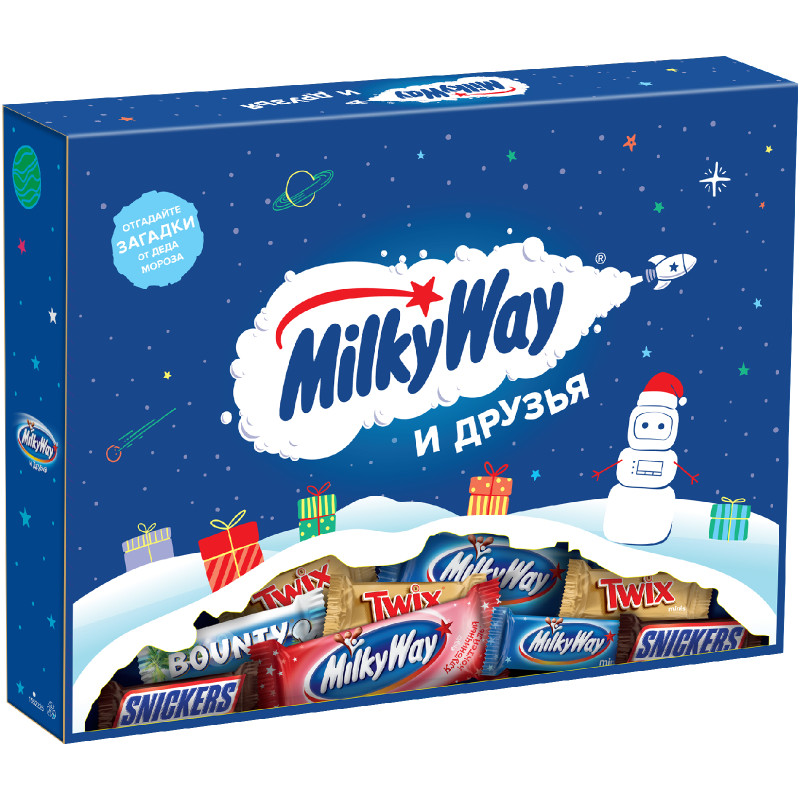Набор кондитерских изделий Milky Way Подарочный, 200г — фото 1