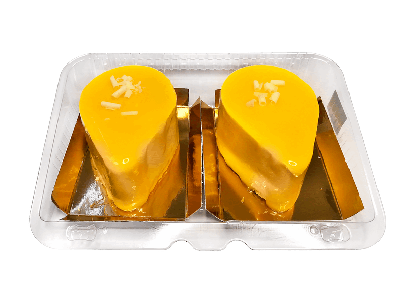 Пирожное Невские Берега Мусс манго-маракуйя бисквитное, 2х75г — фото 3
