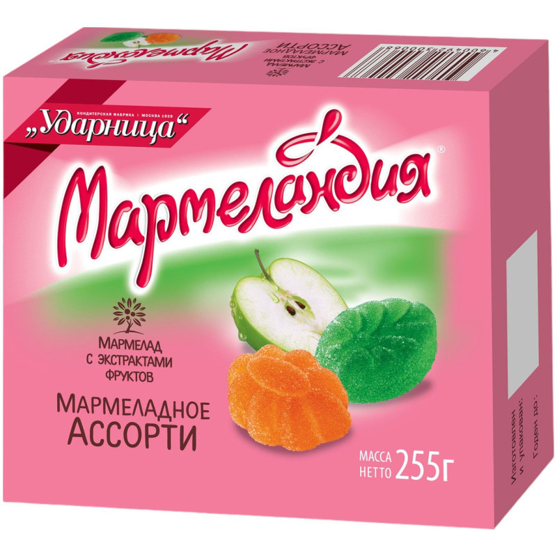 Мармелад Мармеландия Ассорти, 255г