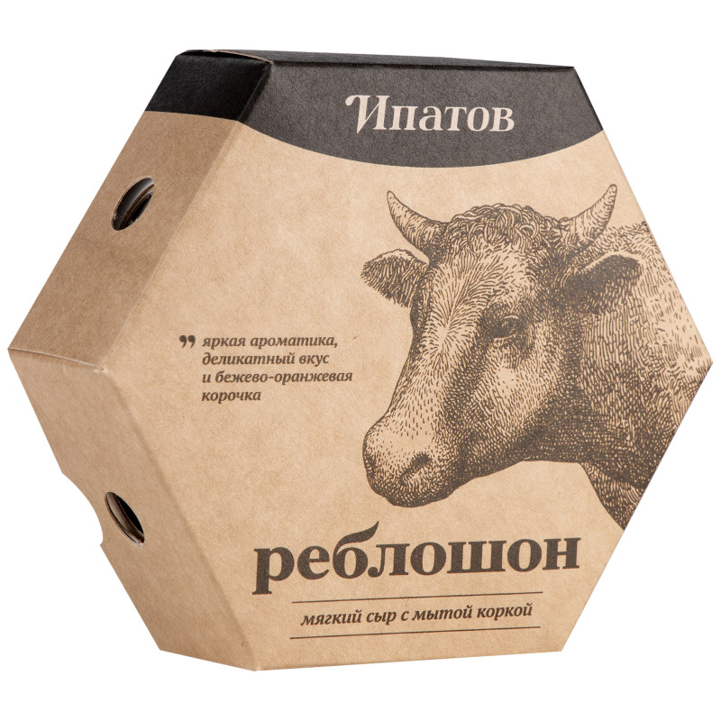 Сыр мягкий Ипатов Мастерская Сыра Реблошон 55%, 150г — фото 1