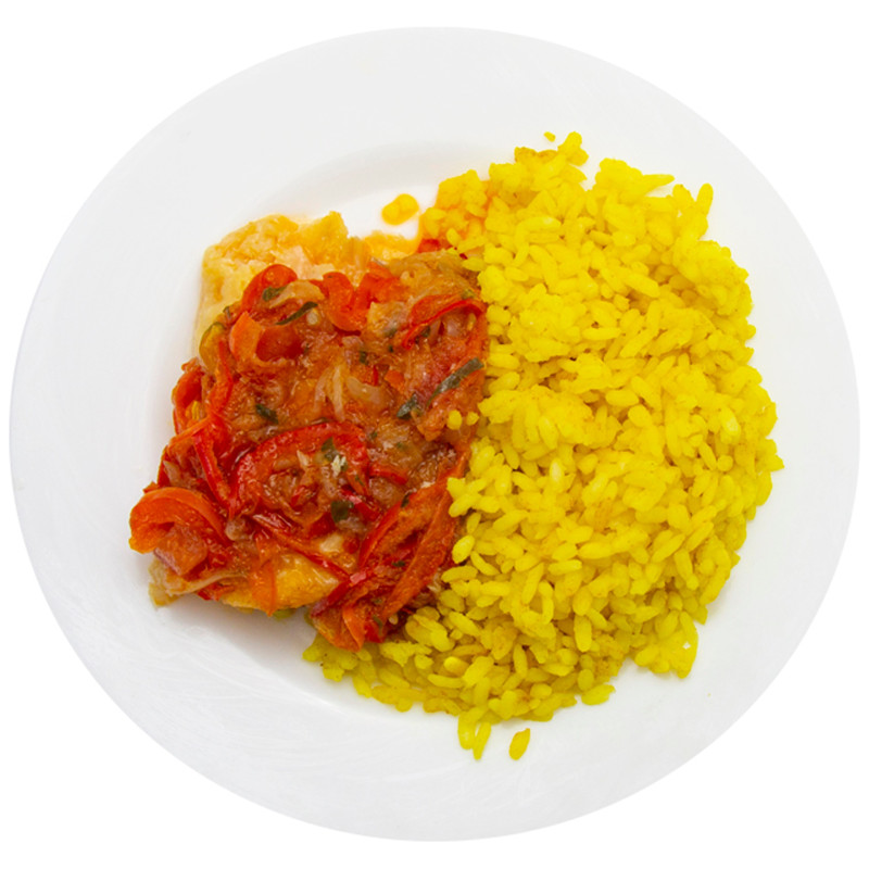 Филе сайды в кисло-сладком соусе с рисом замороженное, 250г — фото 4