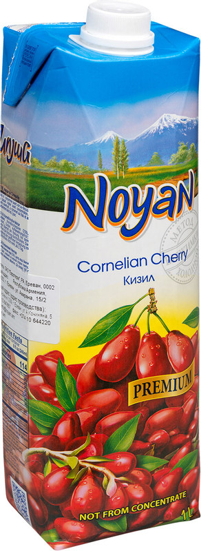 Нектар Noyan Premium кизиловый, 1л — фото 3