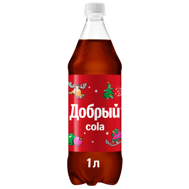 Напиток сильногазированный Добрый Cola, 1л — фото 1