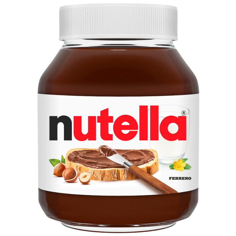 Ореховая паста Nutella фундук и какао, 180г - купить с доставкой в Москве в Перекрёстке