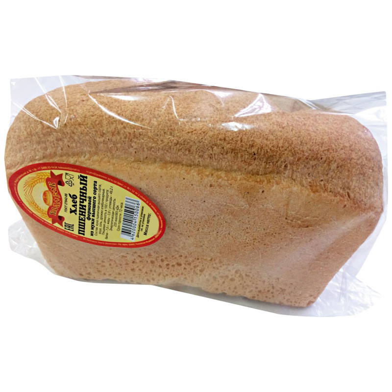 Хлеб Колосок пшеничный нарезка высший сорт, 500г — фото 1