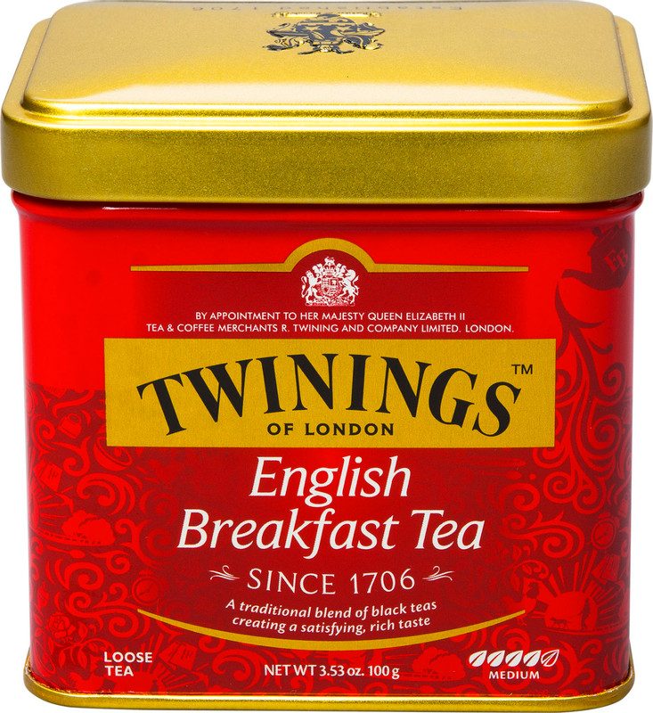 Чай Twinings Английски завтрак чёрный, 100г — фото 1