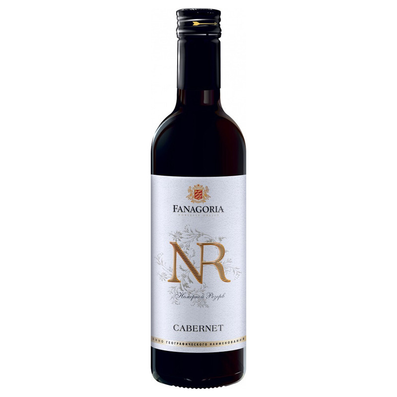 Вино Fanagoria Каберне красное сухое, 375мл