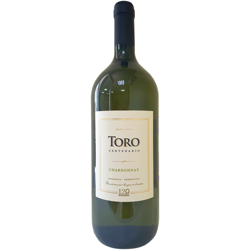 Вино Toro Sentenario Шардоне белое полусухое 12.5%, 1.5л
